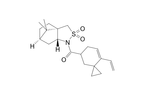 [3aS-[(1R*)-3a.alpha.,6.alpha.,7a.beta.)-1-[(8-Ethenylspiro[2.5]oct-7-en-5-yl)carbonyl]-8,8-dimethyl-3a,6-methanohexahydro-3H-2,1-benzisothiazole-2,2-dioxide