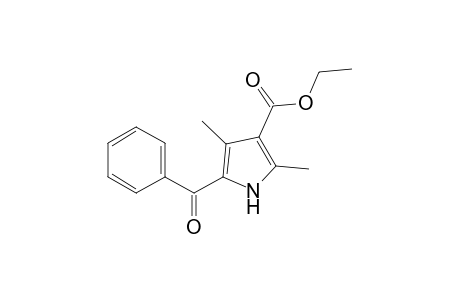 5-benzoyl-2,4-dimethylpyrrole-3-carboxylic acid, ethyl ester