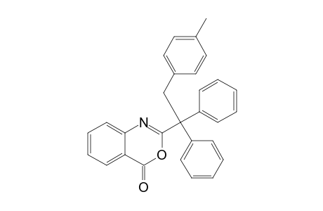 2-[2-(4-Methylphenyl)-1,1-diphenylethyl]-4H-3,1-benzoxazine-4-one