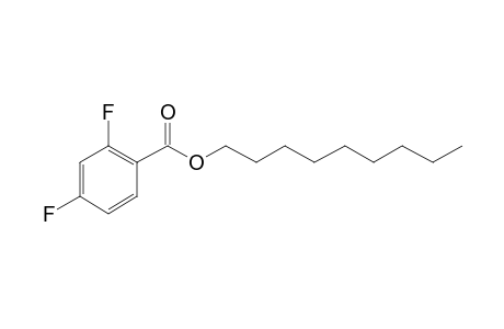 2,4-Difluorobenzoic acid, nonyl ester