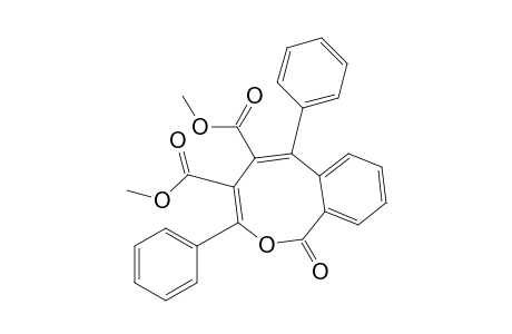 1H-2-Benzoxocin-4,5-dicarboxylic acid, 1-oxo-3,6-diphenyl-, dimethyl ester