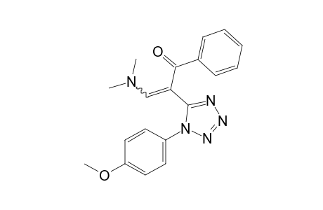 3-(dimethylamino)-2-(1-(p-methoxyphenyl)-1H-tetrazol-5-yl]acrylophenone