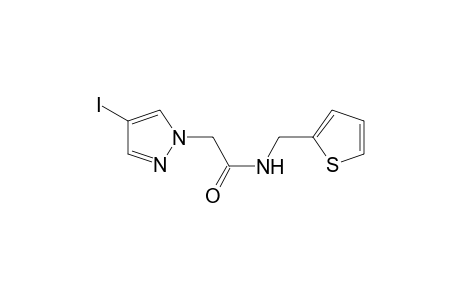1H-Pyrazole-1-acetamide, 4-iodo-N-(2-thienylmethyl)-