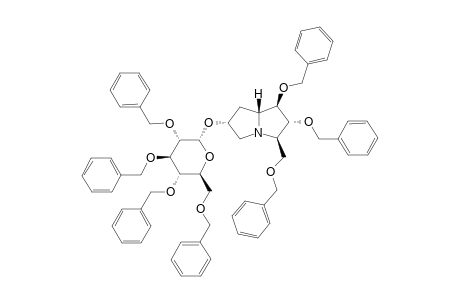 6-O-ALPHA-D-(2,3,4,6-TETRA-O-BENZYLGLUCOPYRANOSYL)-TRIS-(BENZYLOXY)-7-DEOXY-CASUARINE