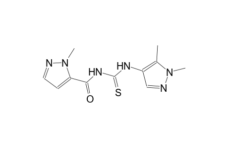 N-(1,5-dimethyl-1H-pyrazol-4-yl)-N'-[(1-methyl-1H-pyrazol-5-yl)carbonyl]thiourea
