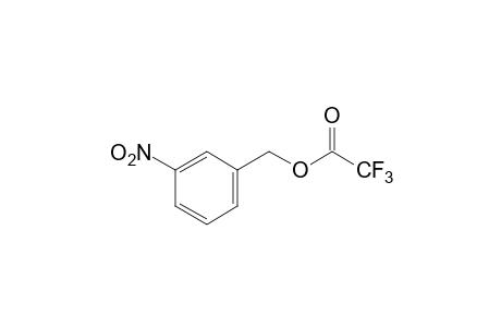 trifluoroacetic acid, m-nitrobenzyl ester