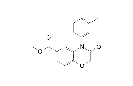 Methyl 4-(3-Methylphenyl)-3,4-dihydro-2H-1,4-benzoxazine-6-carboxylate