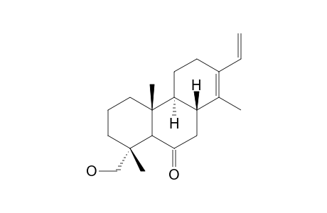 (4aS,4bR,8R,10aR)-1,4b,8-trimethyl-8-methylol-2-vinyl-4,4a,5,6,7,8a,10,10a-octahydro-3H-phenanthren-9-one
