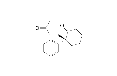 2-((3-Oxobutyl)-2-phenylcyclohexanone