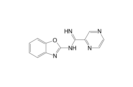 N-(Benzo[d]oxazol-2-yl)pyrazine-2-carboxamidine