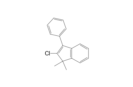 1H-Indene, 2-chloro-1,1-dimethyl-3-phenyl-