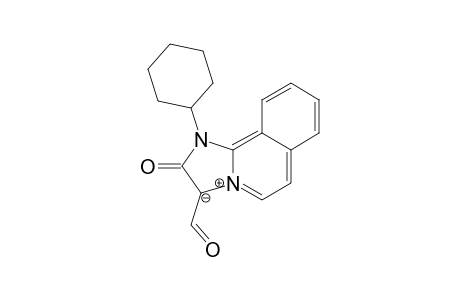 1-Cyclohexyl-2-oxo-3-formyl-2,3-dihydro-1H-imidazo[2,1-a]isoquinolin-4-ium-3-ide