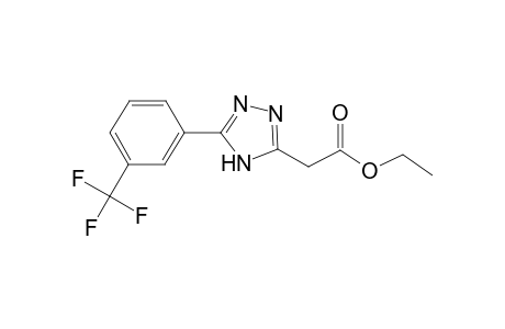 Ethyl 2-{5-[3-(trifluoromethyl)phenyl]-4H-1,2,4-triazol-3-yl}acetate