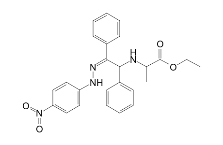 (-)-(S,R,Z)-N-(2-Oxo-1,2-diphenylethyl)alanine ethyl ester p-nitrophenylhydrazone