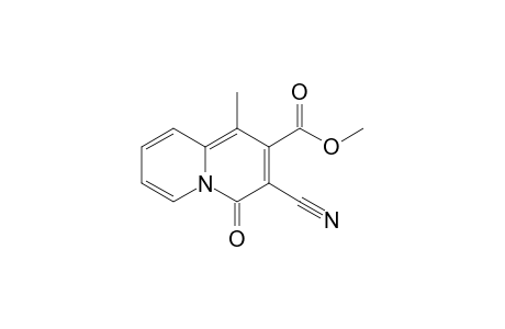 3-Cyano-1-methyl-2-methoxycarbonylquinolizin-4-one