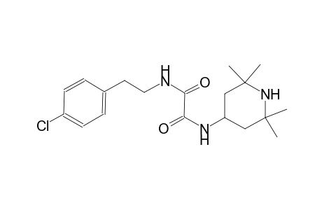 ethanediamide, N~1~-[2-(4-chlorophenyl)ethyl]-N~2~-(2,2,6,6-tetramethyl-4-piperidinyl)-