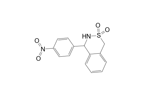 4-(4-Nitrophenyl)-3,4-dihydro-1H-2,3-benzothiazine 2,2-dioxide