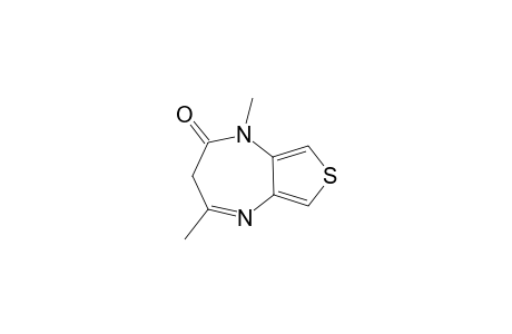 1,3-Dihydro-1,4-dimethyl-2H-thieno[3,4-b][1,4]diazepin-2-one