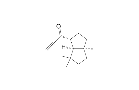 2-Propyn-1-one, 1-(octahydro-3a,6,6-trimethyl-1-pentalenyl)-, (1.alpha.,3a.alpha.,6a.alpha.)-(.+-.)-