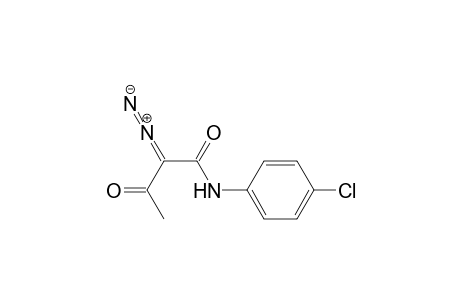 N-(4-chlorophenyl)-2-diazo-3-oxo-butyramide