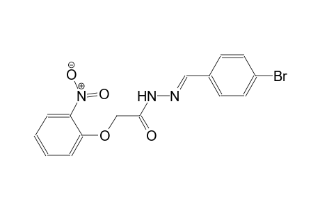 acetic acid, (2-nitrophenoxy)-, 2-[(E)-(4-bromophenyl)methylidene]hydrazide