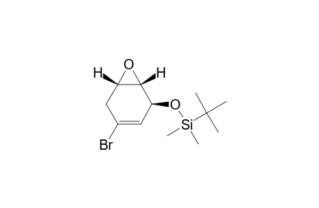 (1.beta.,2.beta.,6.beta.)-2-[[(1,1-dimethylethyl)dimethylsilyl]oxy]-4-bromo-7-oxabicyclo[4.1.0]hept-3-ene