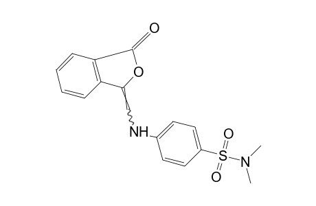 N1,N1-DIMETHYL-N4-[(3-OXO-1-PHTHALANYLIDENE)METHYL]SULFANILAMIDE
