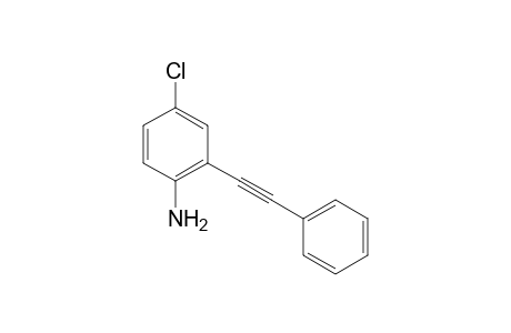 4-Chloro-2-(phenylethynyl)aniline