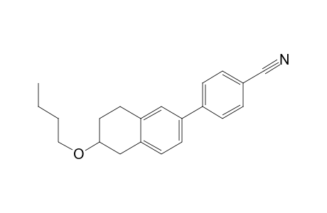 Benzonitrile, 4-(6-butoxy-5,6,7,8-tetrahydro-2-naphthalenyl)-