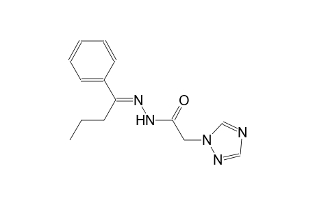 N'-[(E)-1-phenylbutylidene]-2-(1H-1,2,4-triazol-1-yl)acetohydrazide