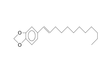(E)-1-(1,3-Benzodioxol-5-yl)-1-dodecene