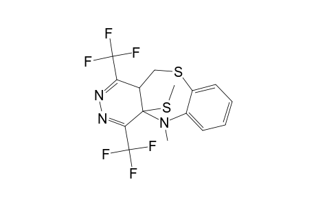 4A,5,11,1A-TETRAHYDRO-5-METHYL-4A-METHYLTHIO-1,4-BIS-(TRIFLUOROMETHYL)-PYRIDAZINO-[4,5-C]-[1,5]-BENZOTHIAZEPINE