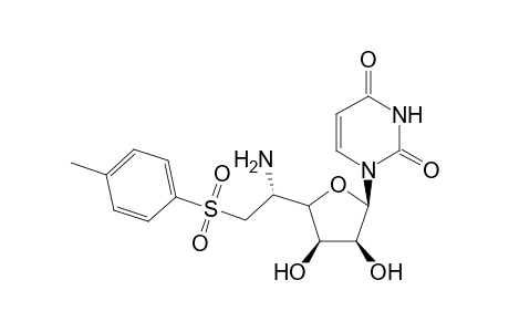 1-[5(R)-Amino-5,6-dideoxy-6-(p-toluenesulfonyl)-.alpha.L-talofuranosyl]uracil