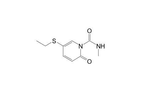 5-(ethylthio)-N-methyl-2-oxo-1(2H)-pyridinecatboxamide