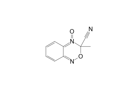 3-METHYL-3-CYANO-2,1,4-BENZOXADIAZINE-4-OXIDE