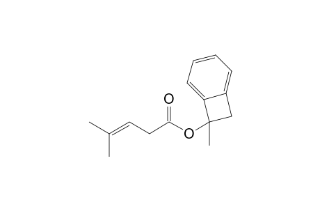 1,2-Dihydro-1-methylbenzocyclobuten-1-yl 4-methyl-3-pentenoate