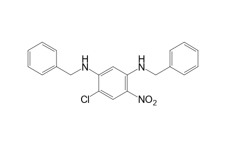 4-chloro-N,N'-dibenzyl-6-nitro-m-phenylenediamine
