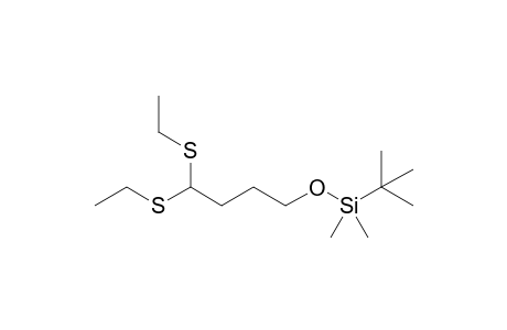 (4,4-Bis(ethylthio)butoxy)(tert-butyl)dimethylsilane