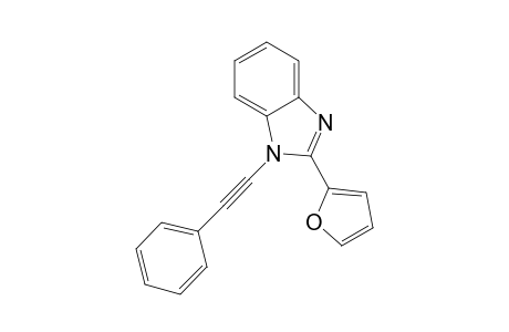 2-(2-Furanyl)-1-(2-phenylethynyl)-1H-benzimidazole