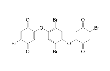 1,4-Bis(4-bromo-3,6-dioxocyclohexa-1,4-dienyloxy)-2,5-dibromobenzene