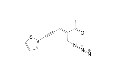 (E)-3-(Azidomethyl)-6-(thiophen-2-yl)hex-3-en-5-yn-2-one
