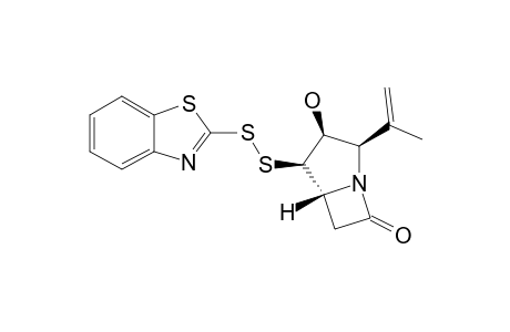 (2R,3S,4R,5R)-4-(1,3-benzothiazol-2-yldisulfanyl)-3-hydroxy-2-prop-1-en-2-yl-1-azabicyclo[3.2.0]heptan-7-one
