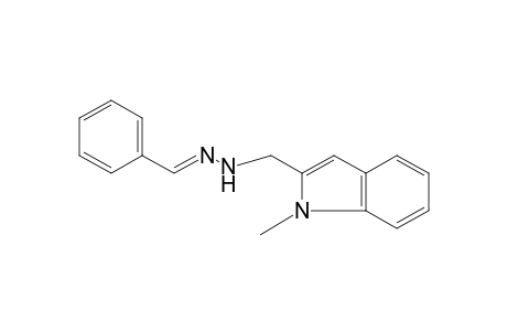 BENZALDEHYDE, [(1-METHYLINDOL-2-YL)METHYL]HYDRAZONE