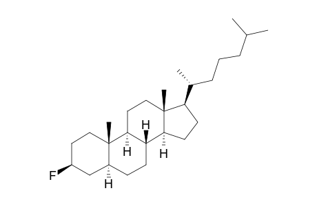 3.beta.-Fluoro-5.alpha.-cholestane