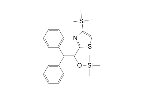 Thiazole, 2-[2,2-diphenyl-1-[(trimethylsilyl)oxy]ethenyl]-4-(trimethylsilyl)-