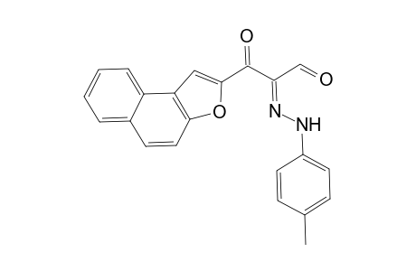 3-(Naphtho[2,1-b]furan-2-yl)-3-oxo-2-(2-p-tolylhydrazono)-propanal