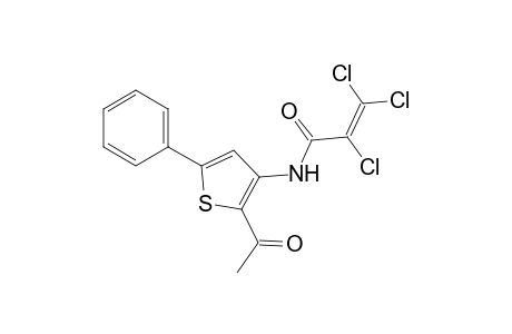 Propenamide, 2,3,3-trichloro-N-(2-acetyl-5-phenyl-3-thienyl-