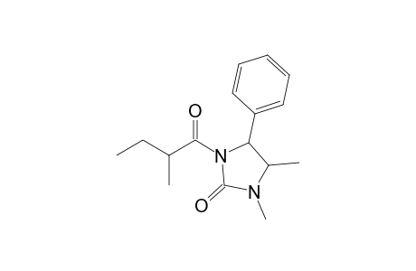 3-[2'-Ethylpropanoyl]-1,5-dimethyl-4-phenylimidazolidin-2-one