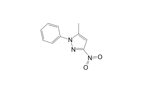 1H-Pyrazole, 5-methyl-3-nitro-1-phenyl-