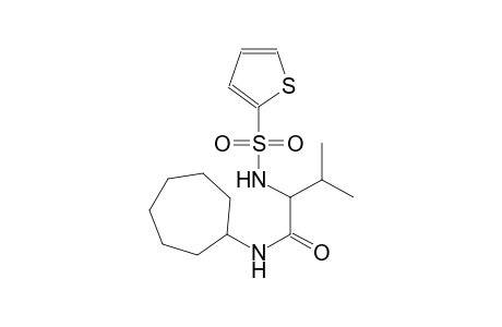 N-cycloheptyl-3-methyl-2-[(2-thienylsulfonyl)amino]butanamide